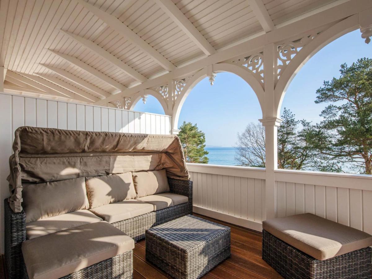 Strandvillen Binz - Ferienwohnung Mit Meerblick, 2 Schlafzimmern Und Balkon Sv-008 Esterno foto