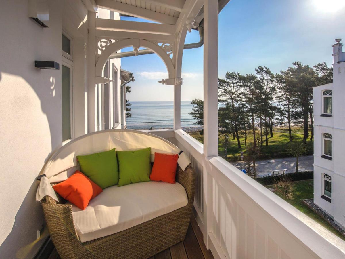 Strandvillen Binz - Ferienwohnung Mit Meerblick, 2 Schlafzimmern Und Balkon Sv-008 Esterno foto